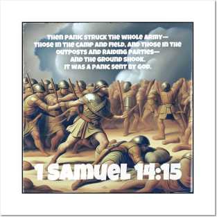 1 Samuel 14:15 Posters and Art